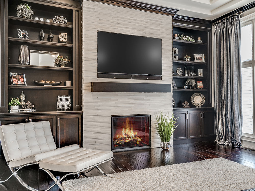 Family room with Fireplace